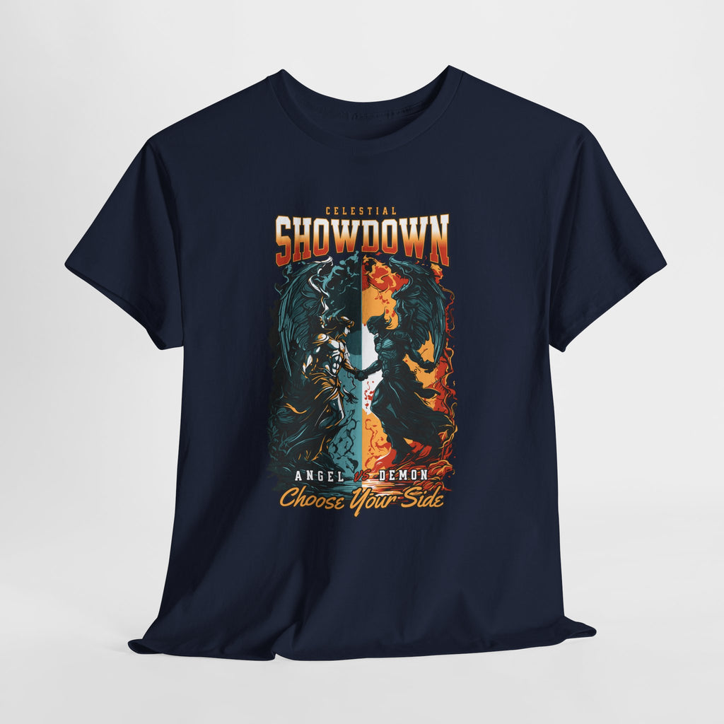 Celestial Showdown Graphic T-Shirt